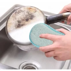 New AUGRO Diskar Köksvampar, 12 Stora Tunga Återanvändbara Dubbelsidiga