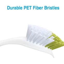 Diskborstar för diskbänk, kastruller och stekpannor med hållbara borst, gulgrön 3 st