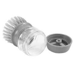 New Diskborste med behållare för diskmedel grå