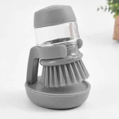 Sale Diskborste med diskmedelsbehållare grå