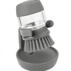 Best Diskborste med diskmedelsfack grå