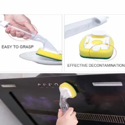 Discount Diskborste med svamp - med 1 diskborste och 7 refill-svampar