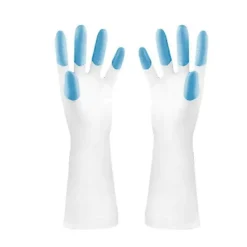 New Diskhandskar i PVC, Återanvändbara, Rengöring