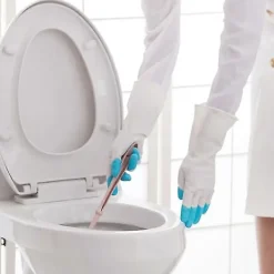 New Diskhandskar i PVC, Återanvändbara, Rengöring