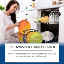 Diskmaskinsrengöringsskum