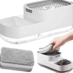 Best Diskmedelspump - För diskho, med svampbehållare