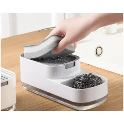 Best Diskmedelspump - För diskho, med svampbehållare