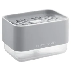 Hot Northix Diskmedelspump för Kökssvamp grå