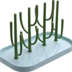 Outlet Diskställ i ABS - Kaktusform - för nappflaskor, bestick, nappar, halsband, örhängen, ringar, muggar
