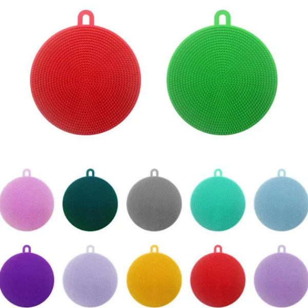 Outlet Otego Disksvamp i silikon - Magnic Silicone Dish Sponge Washing multifärg