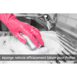 Hot Disksvampar 6 Dubbelsidiga Repfria Skrubbdukar Antibakteriella Mikrofiberköksvampar Rengör Effektivt Allt