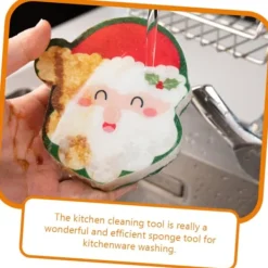 Outlet Disktrasor Köksrengöringssvampar för Disk Jul Köksvampset 2 st