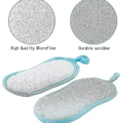 Outlet DAO Disktrasor Köksvampar, 12 Stora Kraftiga Återanvändbara Dubbelsidiga db