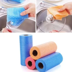 New Disktrasor Rengöringsduk BLÅ blue