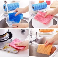 New Disktrasor Rengöringsduk BLÅ blue