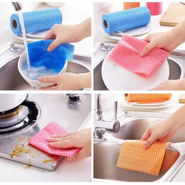 New Disktrasor Rengöringsduk BLÅ blue