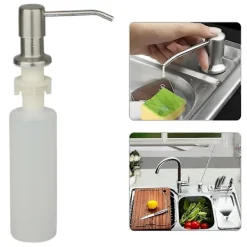 New ATELA Dispenser för diskbänkar - Dispenser för tvättmedel flytande tvål