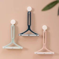 Hot J-star Djurskrapa katt kennel hund kennel soffa matta kläder klibbig hårborttagningsmedel ett huvud dubbel användning hårborttagning borst rengöring blue