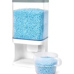 Outlet Doftförstärkningspärlor Dispenser, Tvättmedelsdispenser, Väggmonterad för Tvättmedelspärlor, Organisation för Tvättstugan, för Tvättmedelspulver, S