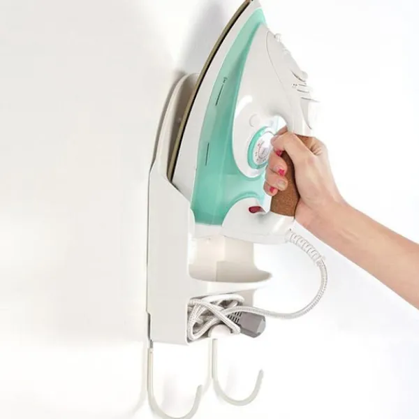 New WINE Dörr Väggmonterad strykbräda förvaringshållare Black