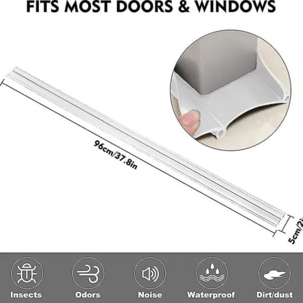 Clearance Dörrbotten Ljudisolering Väderskydd, Dörrdragstopp Kallsäker, Dörr