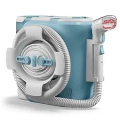 Sale PHILIPS Détacheur Shampouineuse - Spot Cleaner XW3193/11 - Rengör olika textila ytor - Bred borste - Auto Clean Sidenblå och silkesvit