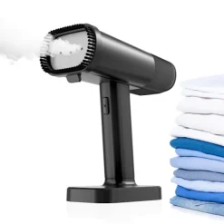 Best INF Dual-use Steam Iron Portable steamer, Svart