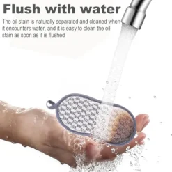 Sale Dubbelsidig disktrasa återanvändbar tvättbar svamp 16×9cm – Repfri svamp för kök, badrum och känsliga ytor – 6-pack