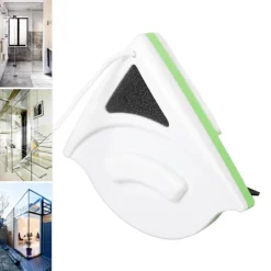 Sale Dubbelsidig Fönsterputsare med Magnetisk Glasrengöringsarm, Ergonomiskt Plastgrepp, 20-30mm för Höghus, Hållbar och Effektiv Rengöring