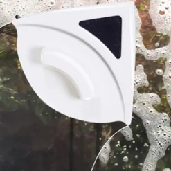 Best Dubbelsidig fönstertvätt Magnetisk fönstertvätt Glasrengörare Dubbellagers fönstertvätt (blå p3-8 mm)