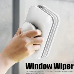 Best Dubbelsidig Glasrengörare, Magnetisk Fönsterputsare, Triangel Rengöringsverktyg för Enkelglasfönster med 3-10 mm Tjocklek