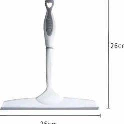Best Duschglas-Torkare, Universal Väggmonterad Duschraka, Märkfri Glasrengörare, Används för Spegel, Kakelrengöring, O