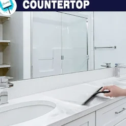 Best Duschraka, 10 tum, Ränderfri, Matt Svart, Allround