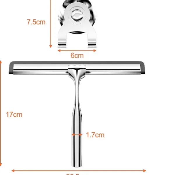 Duschraka av rostfritt stål, Silikon Duschraka wi,ZQKLA