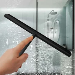 Sale Duschskrapa 21,5-107 cm Justerbar, med Två Krokar, för Borttagning av Djurhår, Katter, Hundar