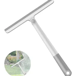 Clearance Duschskrapa, 360 roterbart förlängt handtag Multifunktionell silikonskrapa