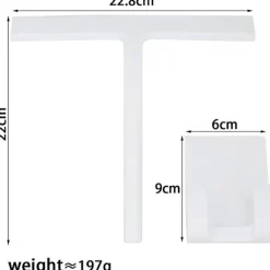Sale Duschskrapa, dörrskrapa, silikon/gummi glastorkare, rengöringsskrapa