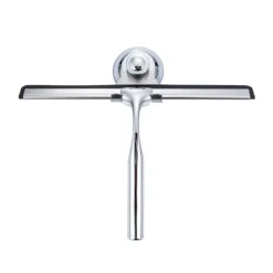 Discount Duschskrapa, Duschskrapa i rostfritt stål med speciell sugkrok för upphängning på väggen