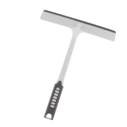 Online Duschskrapa för glasdörr, kakel & spegel - Rengöringsverktyg med gummiskrapa utan ränder, kompatibel med badrumsfönster[D] One Size White