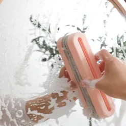 Outlet Duschskrapa för glasdörrar - Fönsterskrapa med långt handtag - Badrumsrengöringsverktyg, fönsterputs