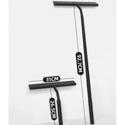 Best Duschskrapa, golvskrapa med teleskophandtag, multifunktionell duschskrapa, effektiv golvskrapa med krokar för hemmet