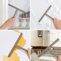 Hot Duschskrapa, Grå Silikon Duschskrapa, Duschskrapa