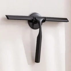 Outlet Duschskrapa i rostfritt stål med halkfritt handtag för badrum, rengöring av bilrutor - Guld