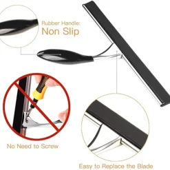 Clearance Duschskrapa på dörren - Fönsterskrapa - Ingen borrning - Sta