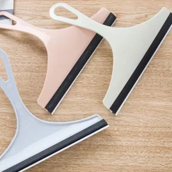 Duschskrapa PP TPR Allpurpose Fönstertorkare Spegelrengöringsverktyg för badrumsbilvindruta