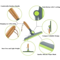 Hot Duschskrapor för duschdörrar, badrum, duschkabiner, glasdörrar | Duschskrapor för duschdörrar, badrum, fönster och bilglas