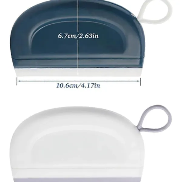 Sale Duschskrapor för fönster, glas, duschdörr, 2 st Mini Glass Squeegee för duschdörrar Badrum & Kök