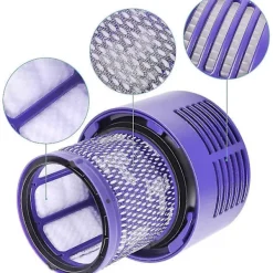 Sale unbranded Dyson V10 ersättningsfilter, Dyson V10-serien ersättningsfilter, filtertillbehör # Dy-969082-01 (2-pack) (v