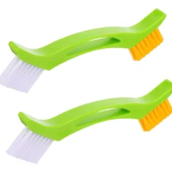 Discount /EA/ 2 st rengöringsborstar fönsterrengörare spår rengöringsverktyg fönster Tr