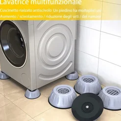 Sale /EA/ 4 st Tvättmaskinsfötter, Gummifötter för Tvättmaskin och Torktumlare, Halkfria och Stötdämpande
